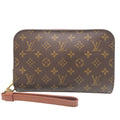 Louis Vuitton Brown Monogram Monogram Clutch Bag
