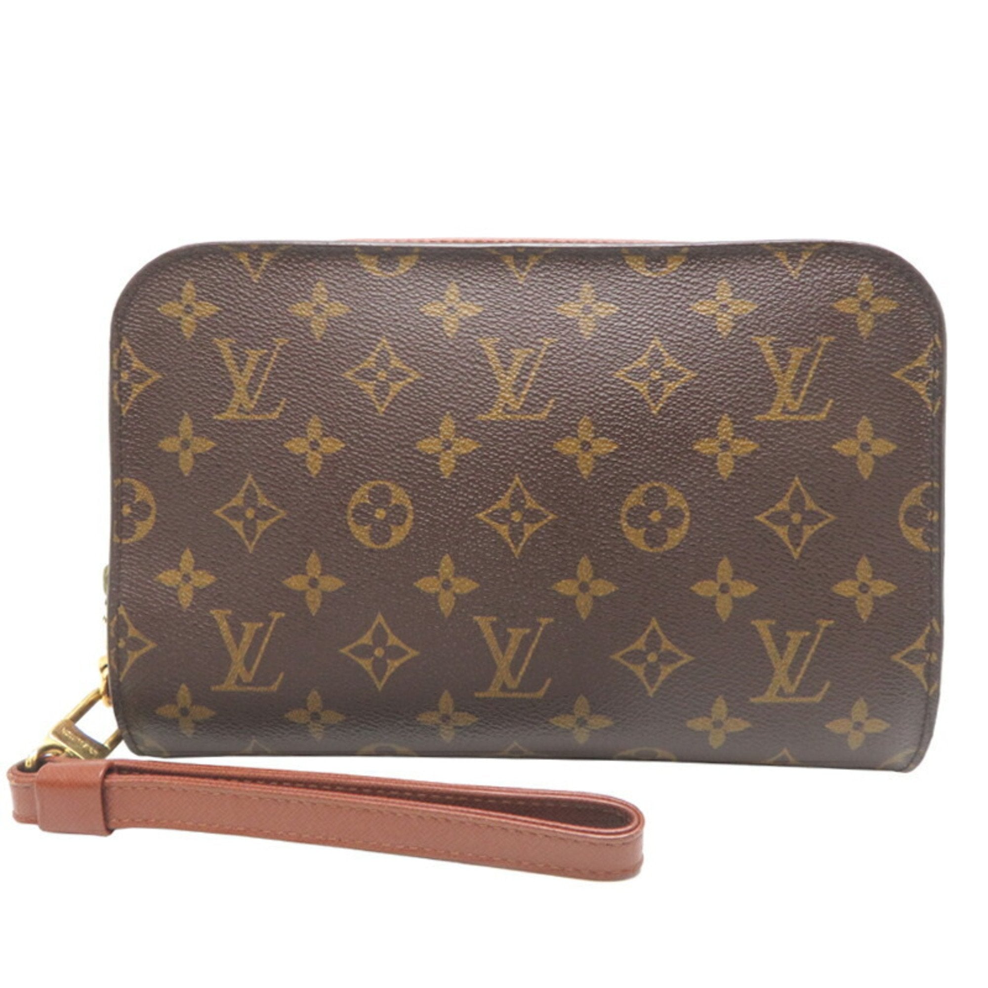 Louis Vuitton Brown Monogram Monogram Clutch Bag