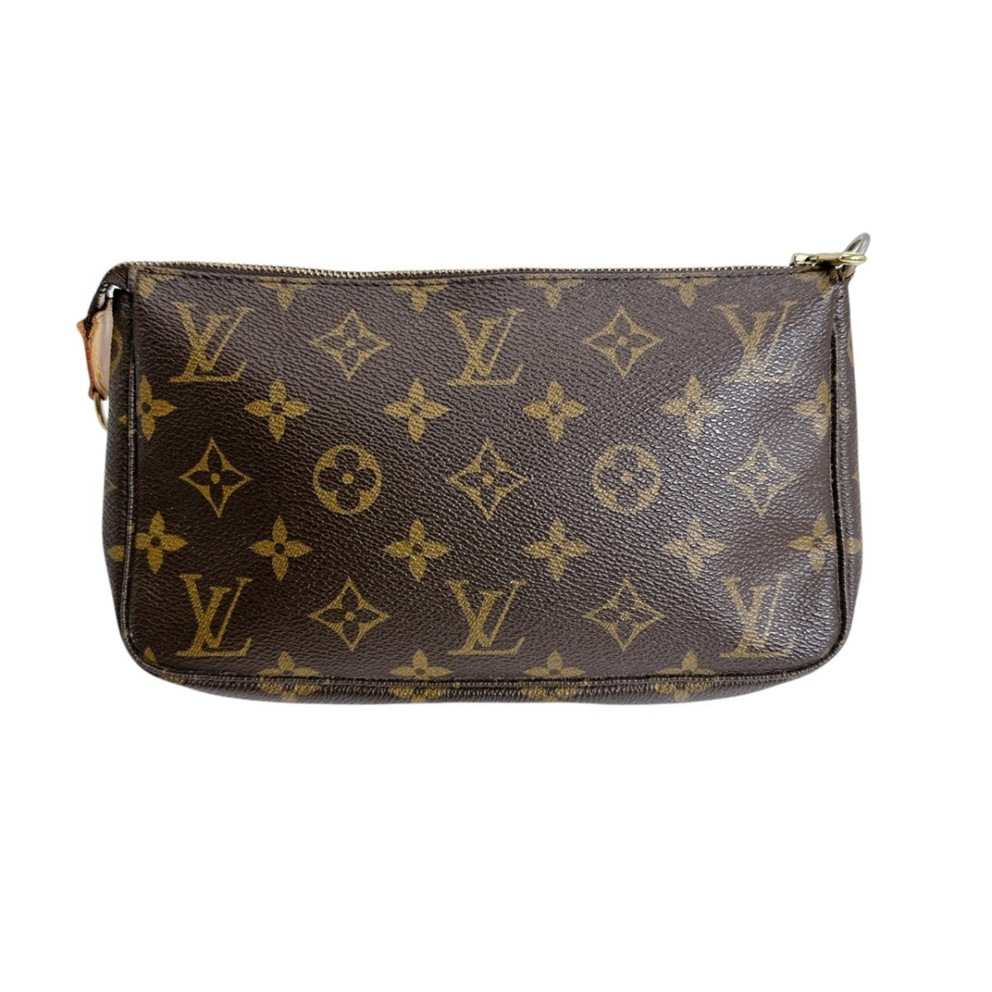 Louis Vuitton Monogram Brown Monogram Pochette Pouch Shoulder Bag