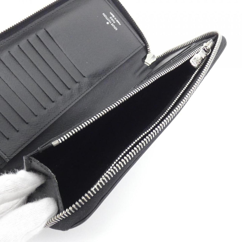 Louis Vuitton Gris Leather Long Wallet