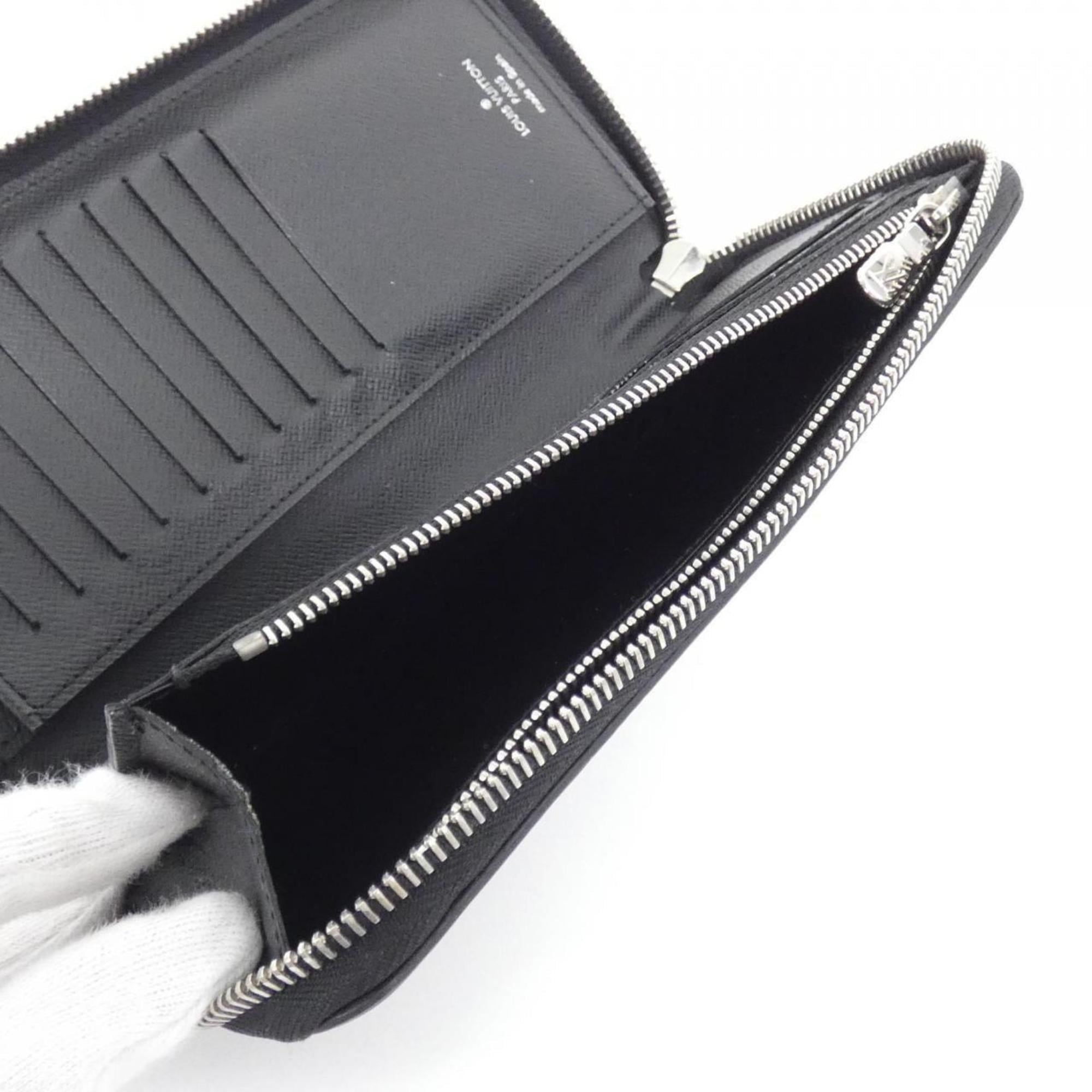 Louis Vuitton Gris Leather Long Wallet