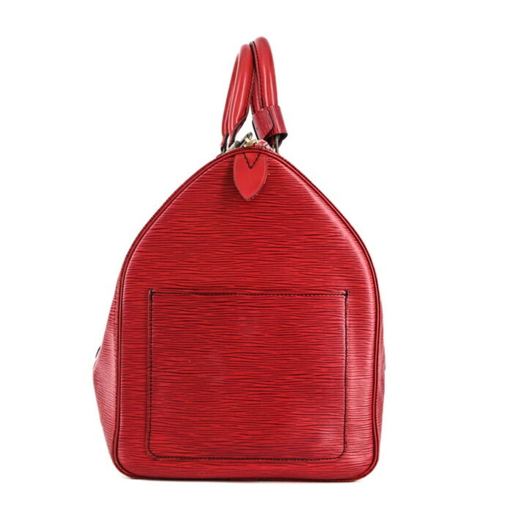 Louis Vuitton Epi Red Color Epi Leather Boston Bag Handbag