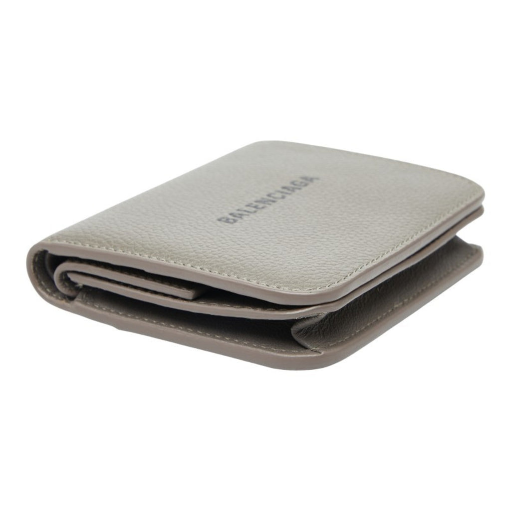 Balenciaga Gray Leather Wallet (Bi-Fold)