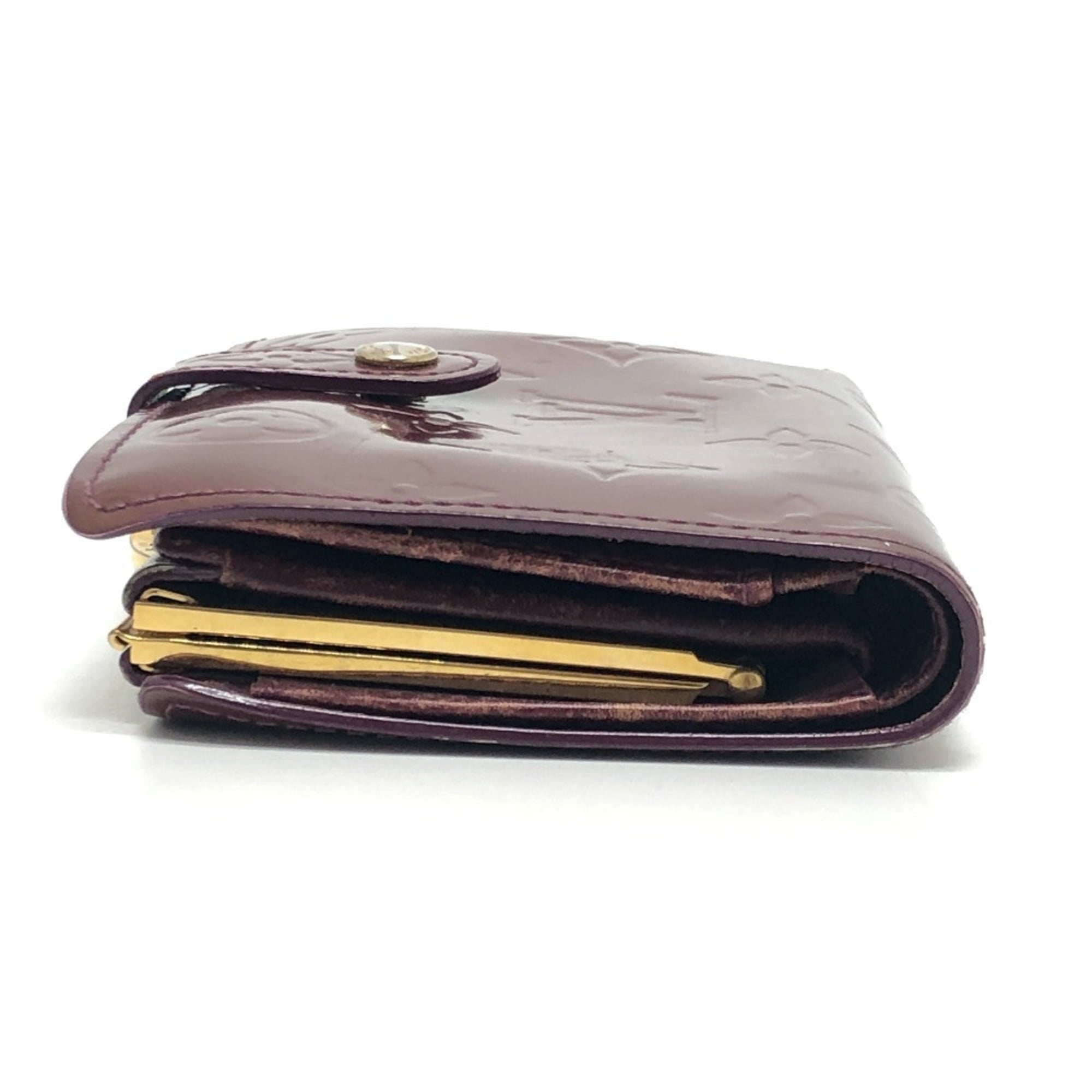 Louis Vuitton Rouge Fauviste Monogram Vernis Wallet