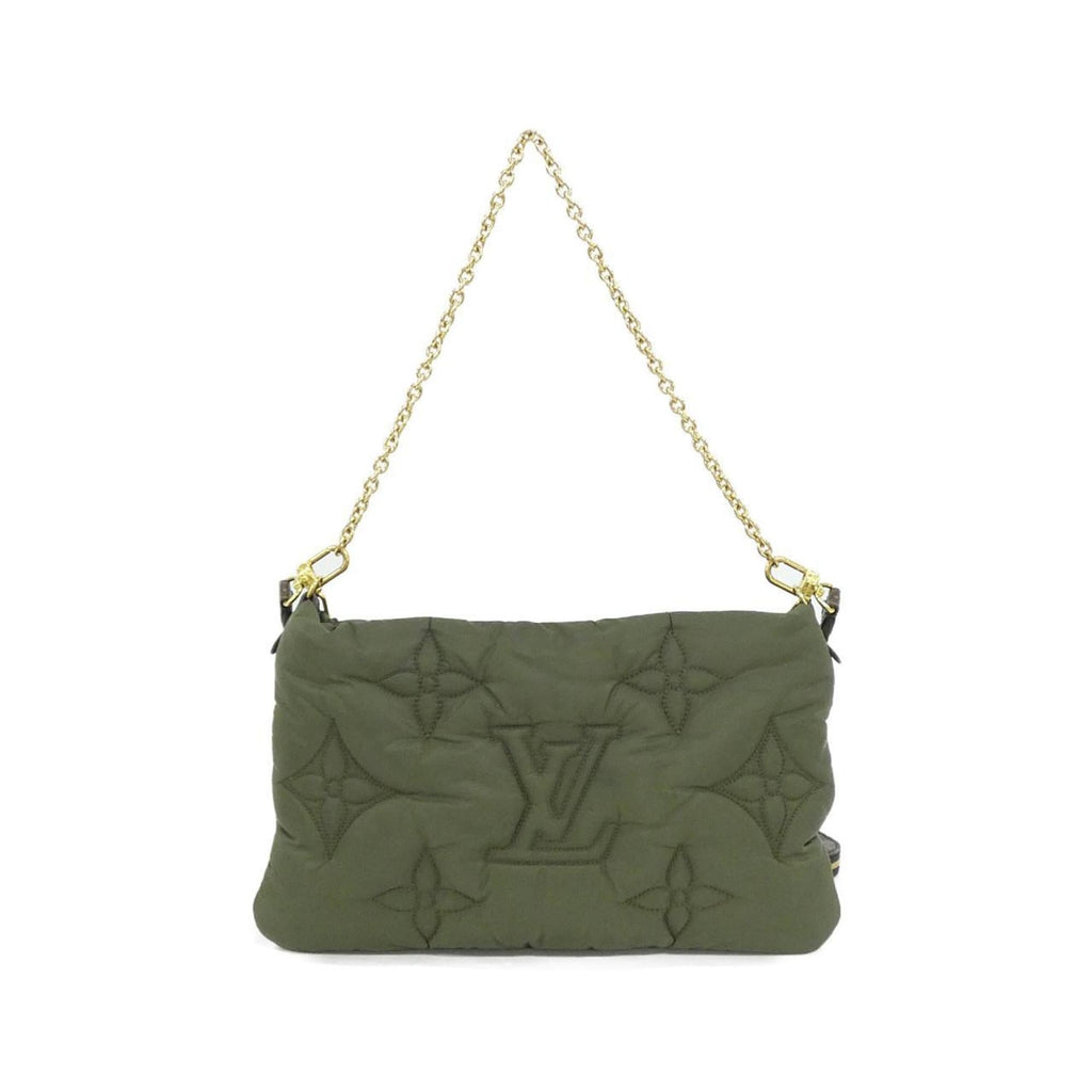 Louis Vuitton Beige Khaki Pochette Shoulder Bag