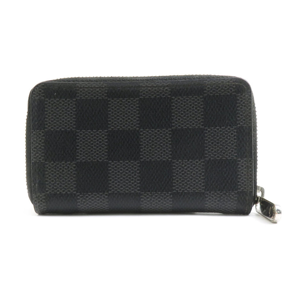 Louis Vuitton Black Gray Damier Graphite Coin Purse/Coin Case