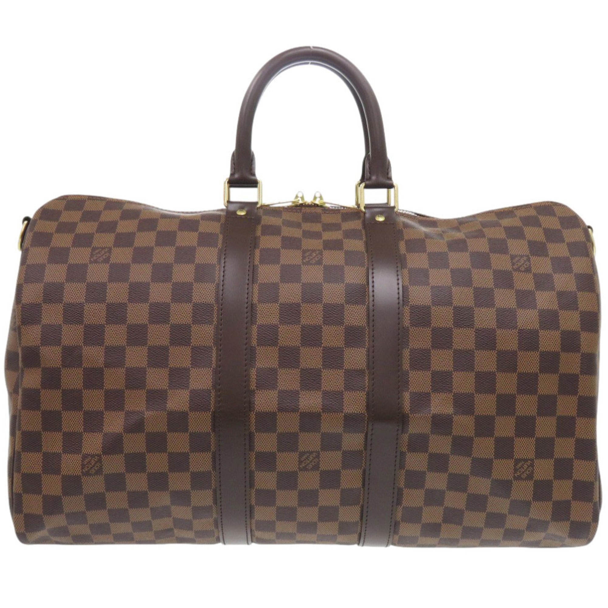 Louis Vuitton Brown Damier Canvas Boston Bag