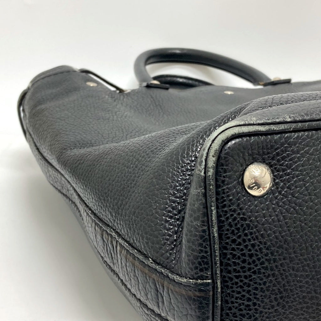 Louis Vuitton Black Noir Leather Tote Bag