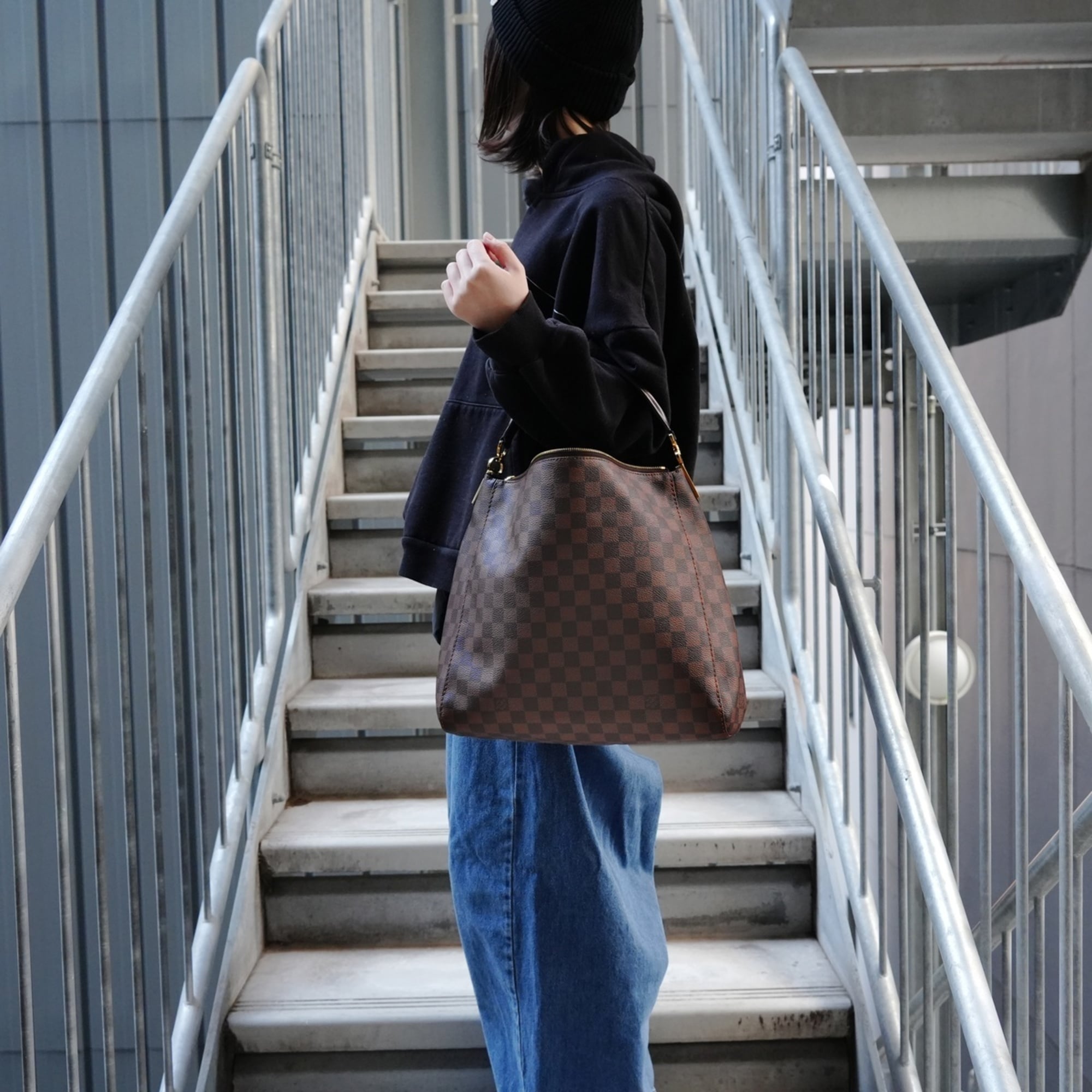 Louis Vuitton Brown Shoulder Bag