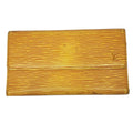 Louis Vuitton Epi Yellow Epi Leather Long Wallet
