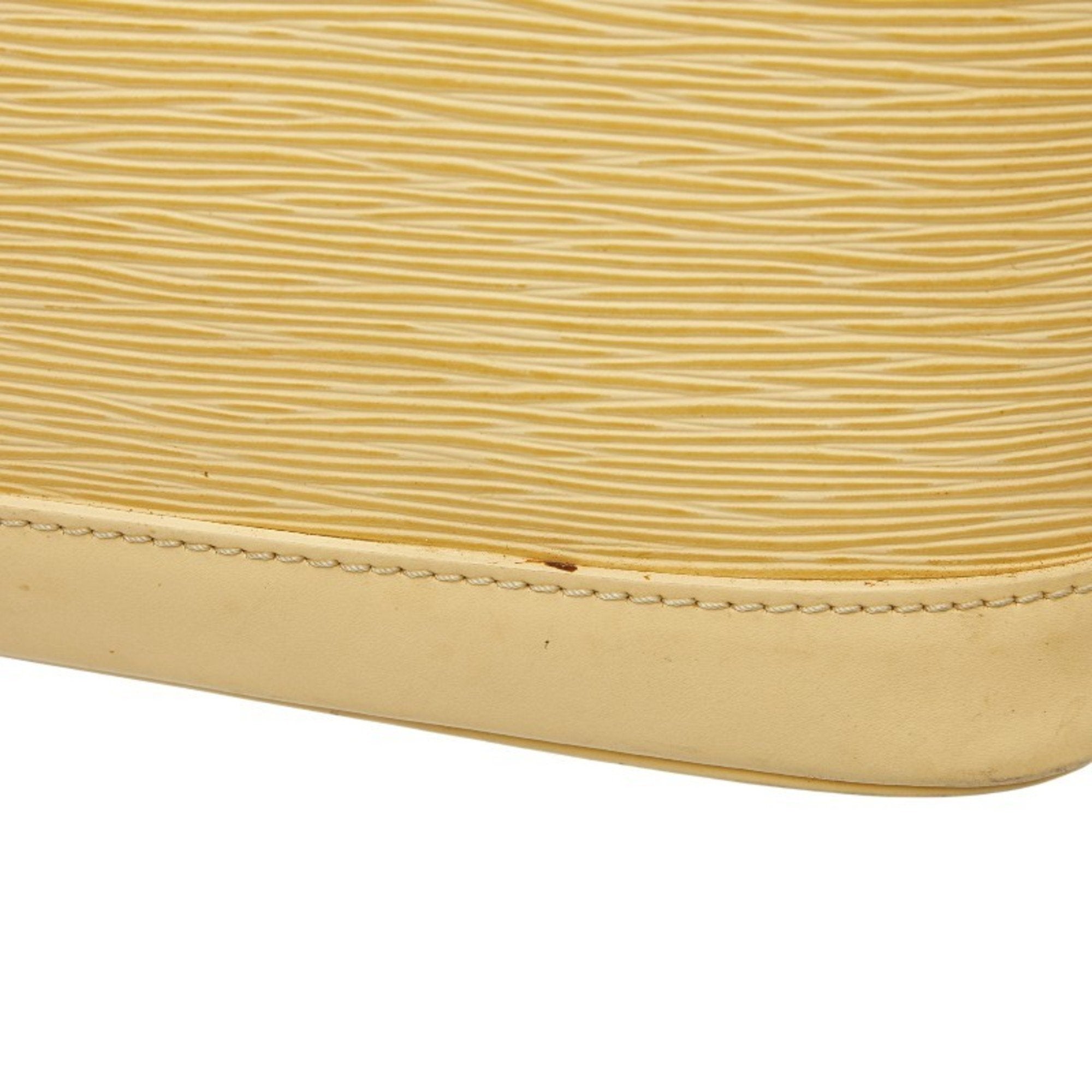 Louis Vuitton Yellow Leather Handbag