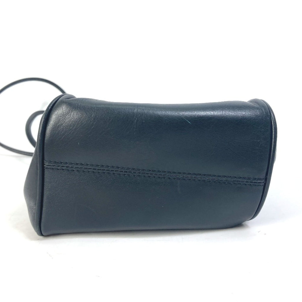 Christian Dior Black Leather Shoulder Bag (Pre-Owned)