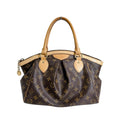 Louis Vuitton Brown Monogram Canvas Handbag