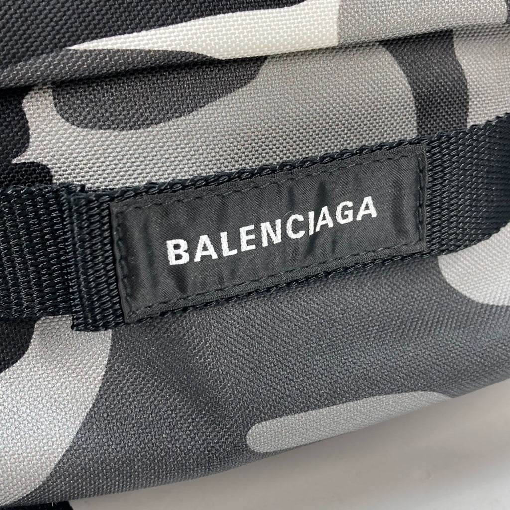 Balenciaga Gray Cloth Backpack