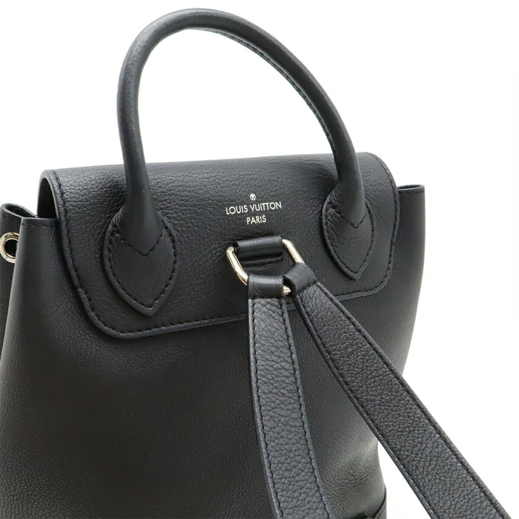 Louis Vuitton Noir Leather Backpack