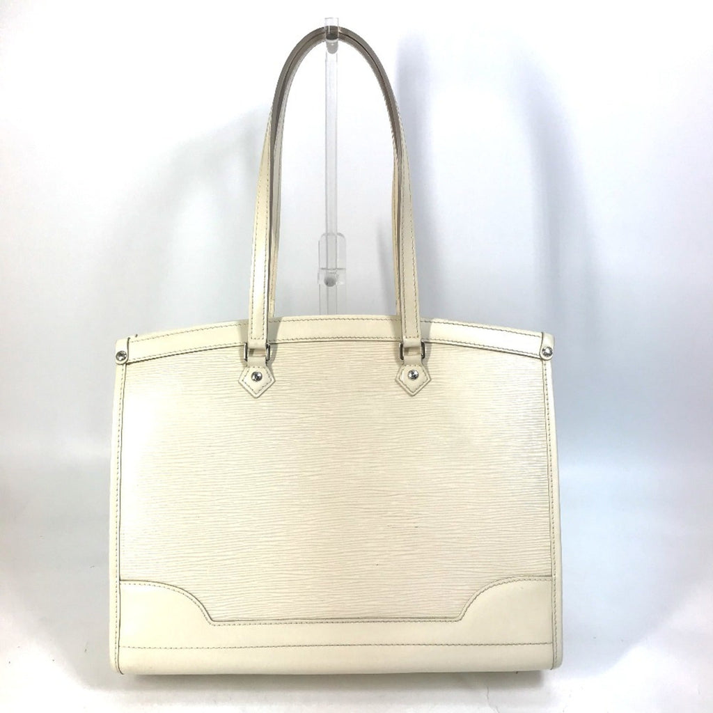 Louis Vuitton Epi Galle Lv Off White White Epi Leather Shoulder Bag Tote Bag