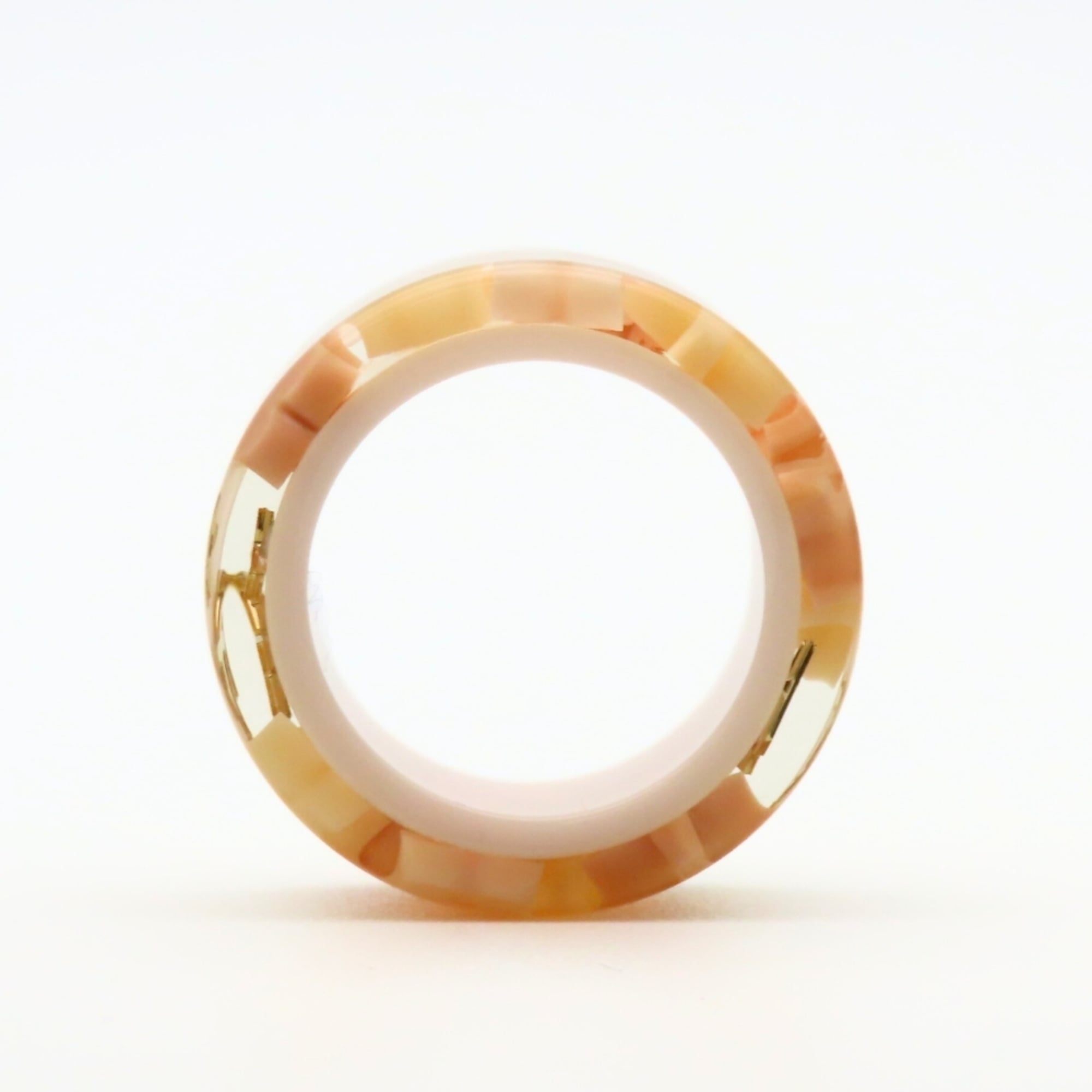 Louis Vuitton Monogram Pink Rose Monogram Resin Band Ring