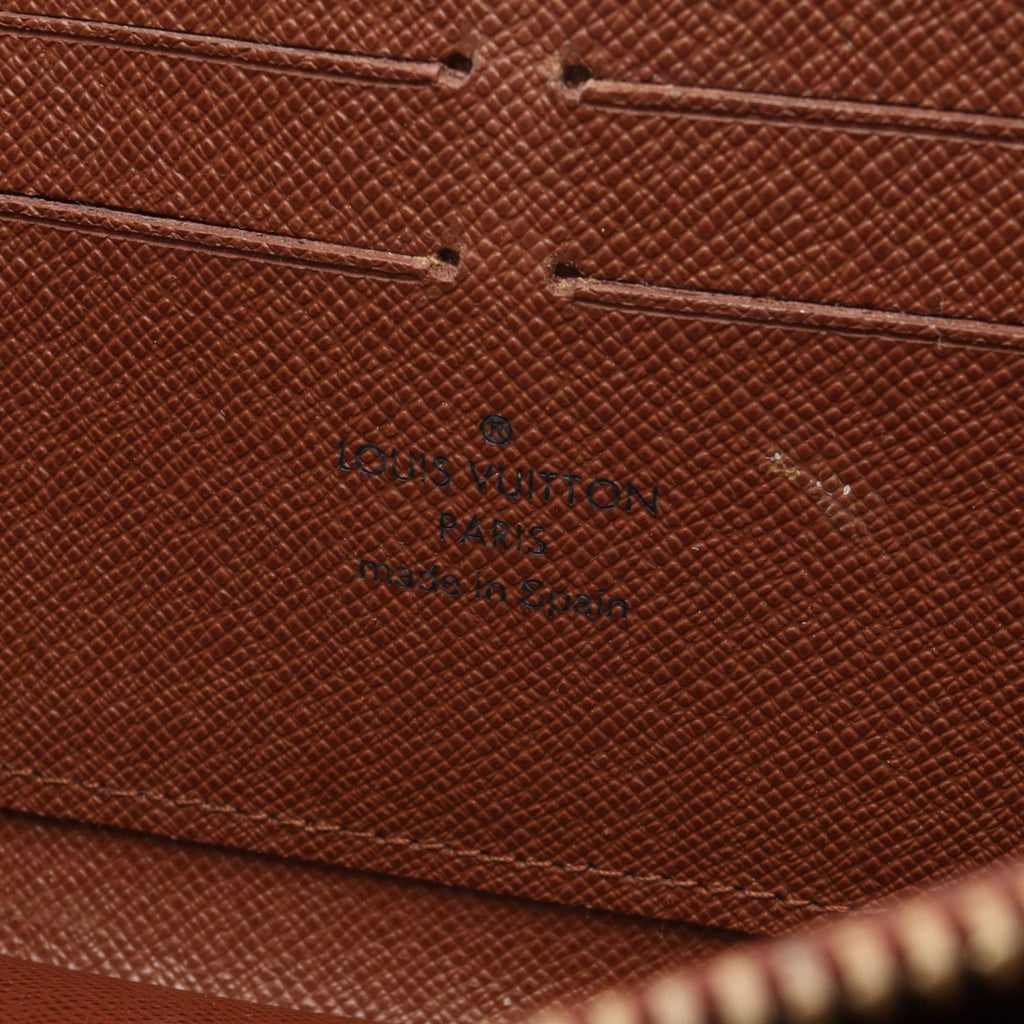 Louis Vuitton Brown Monogram Multi-Color Rose Monogram Rose Long Wallet