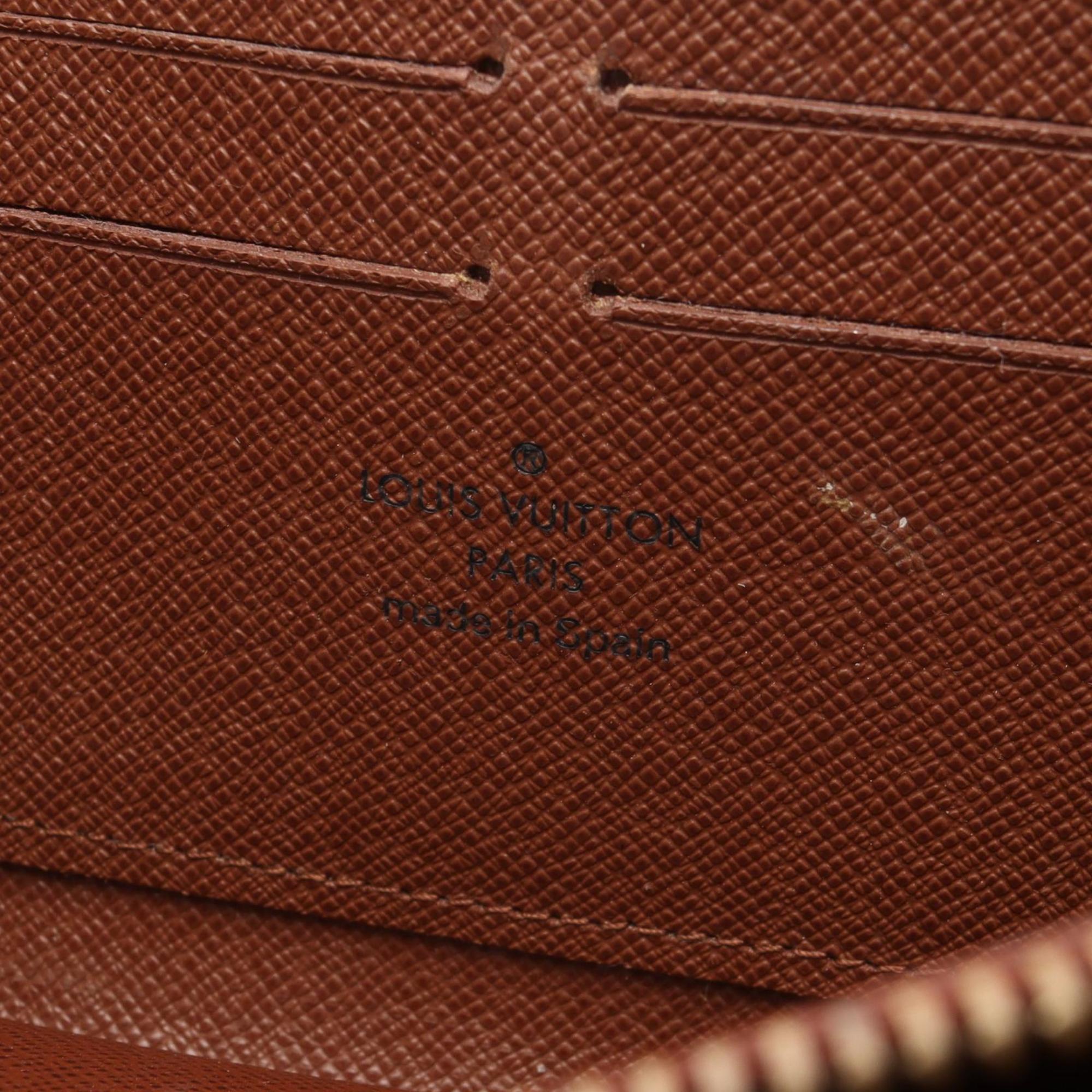 Louis Vuitton Brown Monogram Multi-Color Rose Monogram Rose Long Wallet
