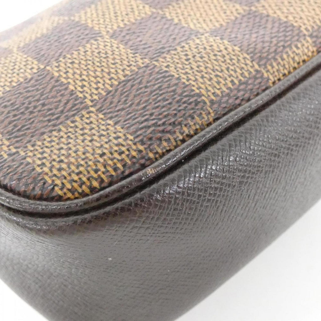 Louis Vuitton Brown Coated Canvas Pouch Shoulder Bag