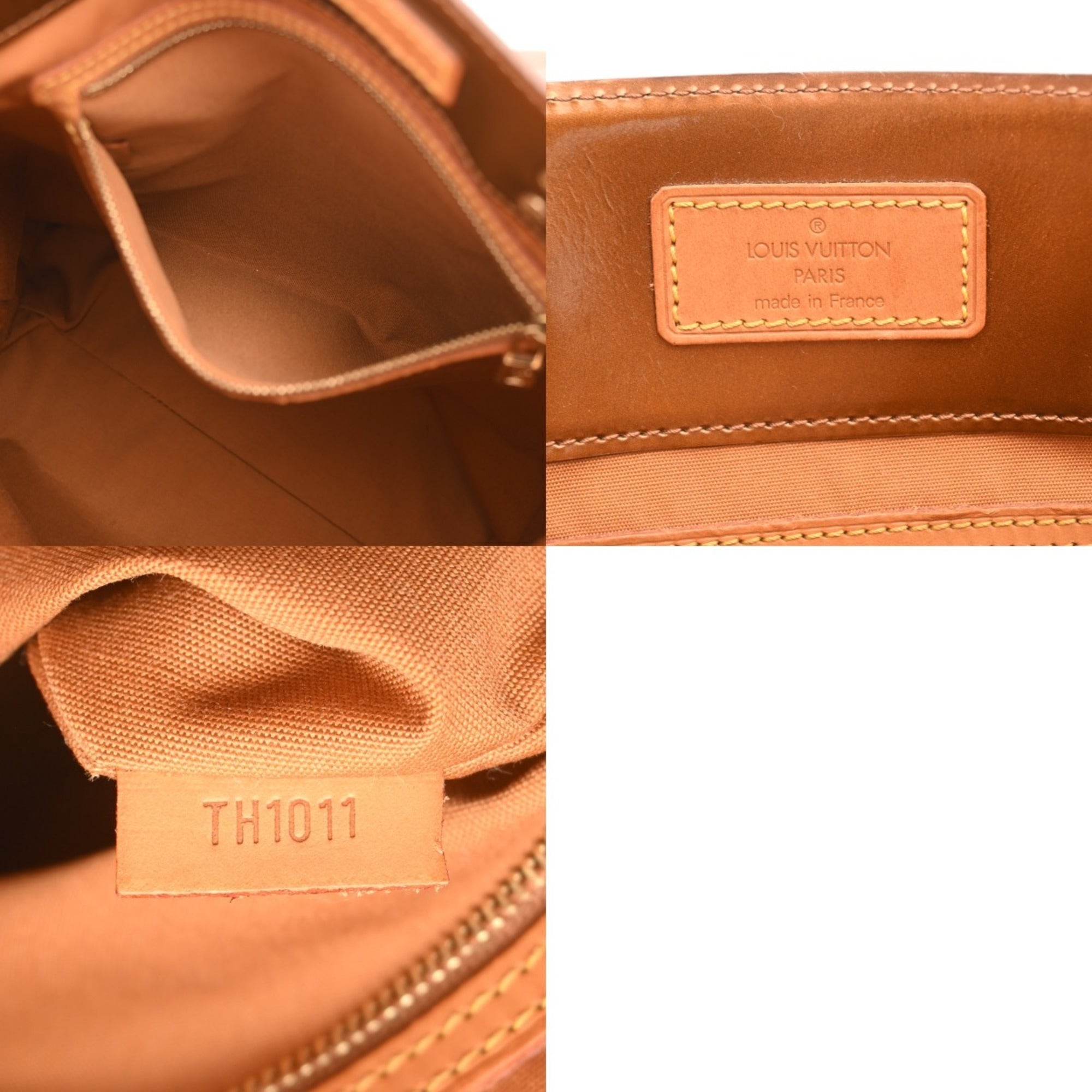 Louis Vuitton Bronze Monogram Vernis Handbag