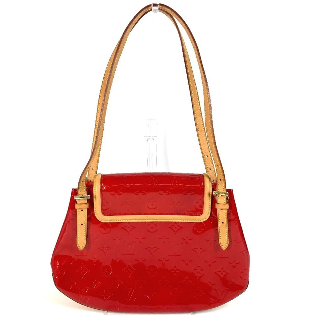 Louis Vuitton Monogram Vernis Red Color Rouge Monogram Vernis Shoulder Bag
