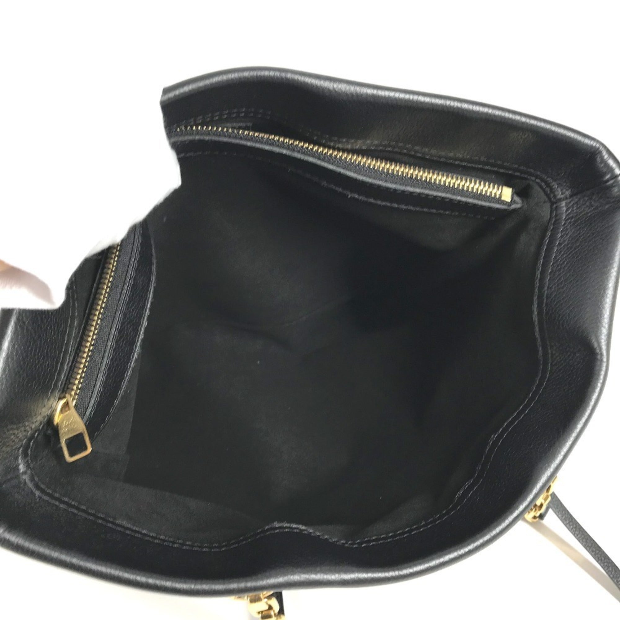 Louis Vuitton Black Brown Monogram Monogram Shoulder Bag Tote Bag