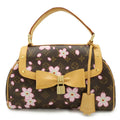 Louis Vuitton Monogram Cherry Blossom Brown Pink Monogram Handbag