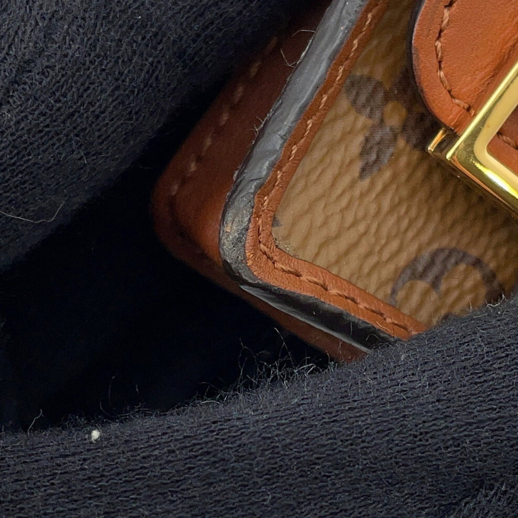 Louis Vuitton Brown Noir Monogram Pouch