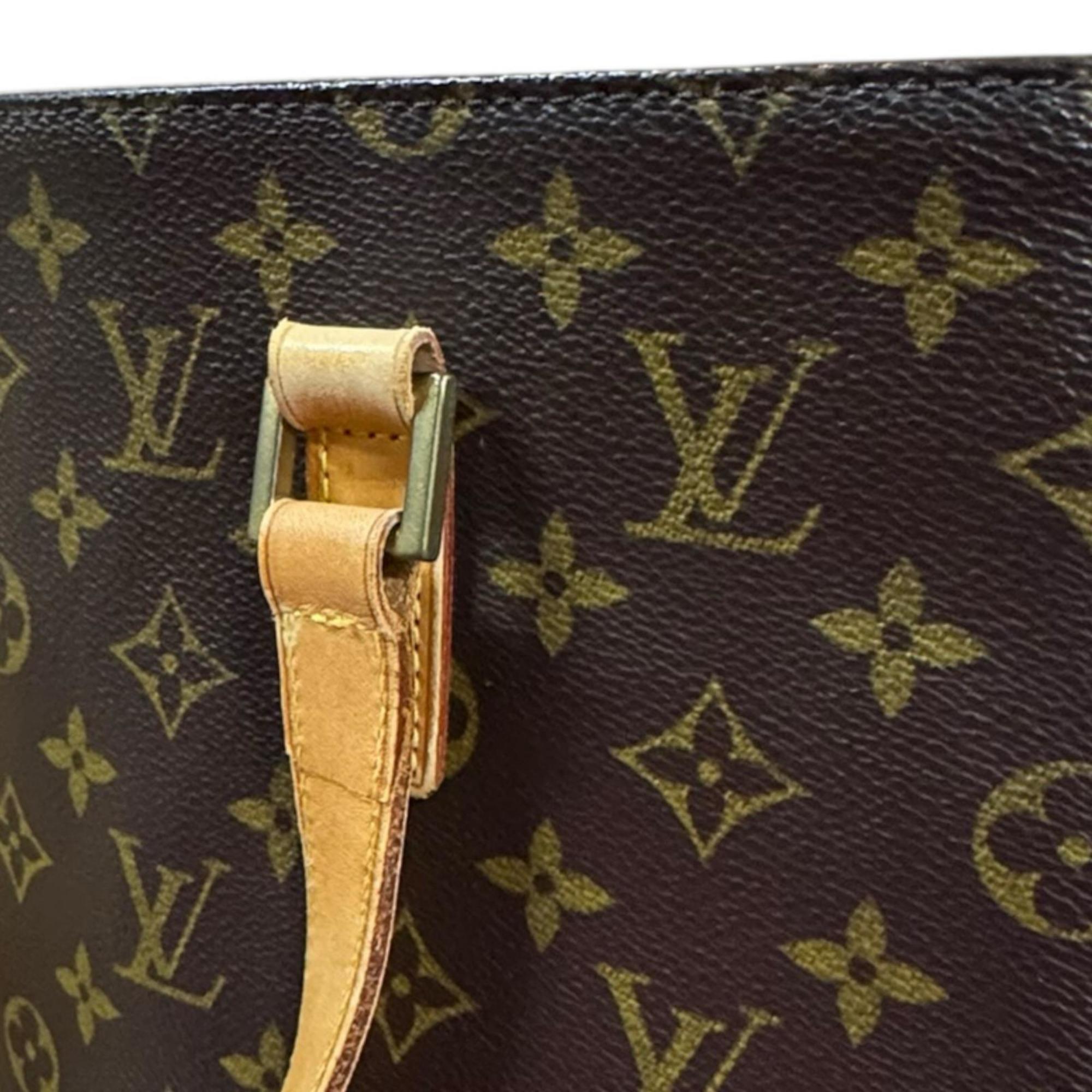 Louis Vuitton Brown Monogram Canvas Tote Bag
