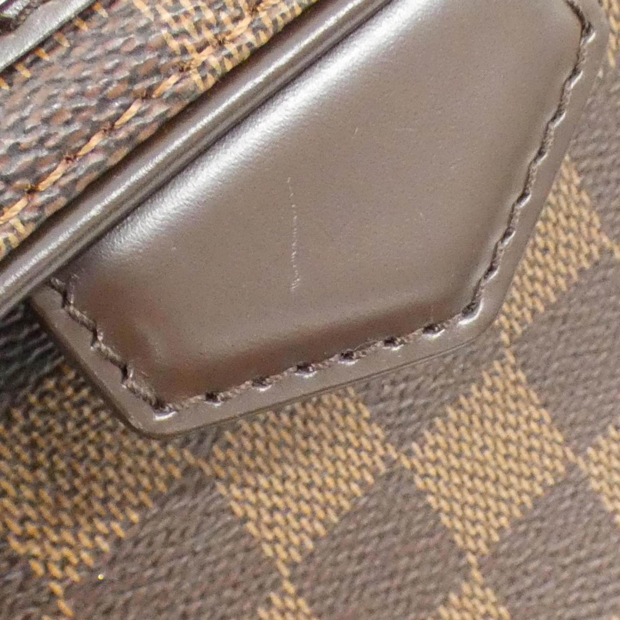 Louis Vuitton Ebene Coated Canvas Handbag