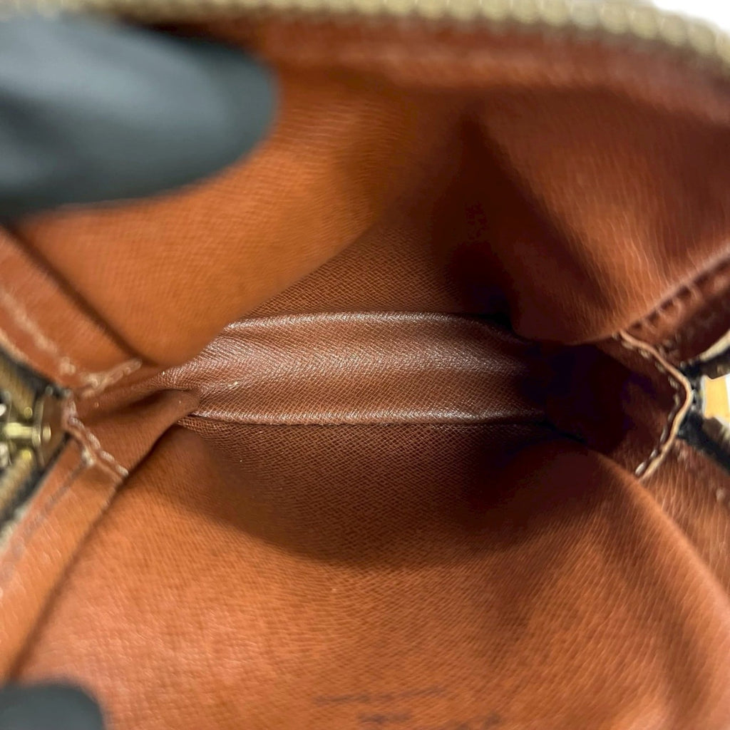 Louis Vuitton Brown Leather Pvc Pochette Shoulder Bag