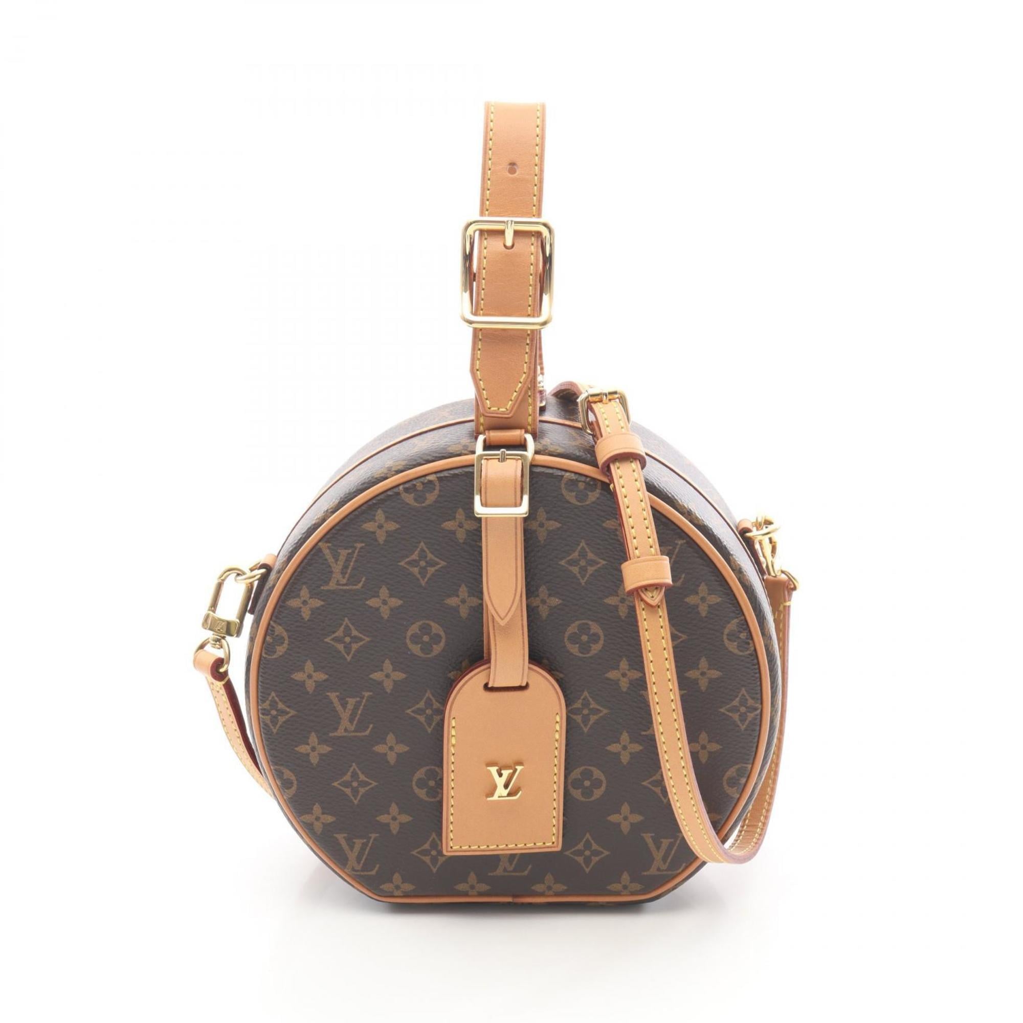Louis Vuitton Brown Monogram Coated Canvas Handbag
