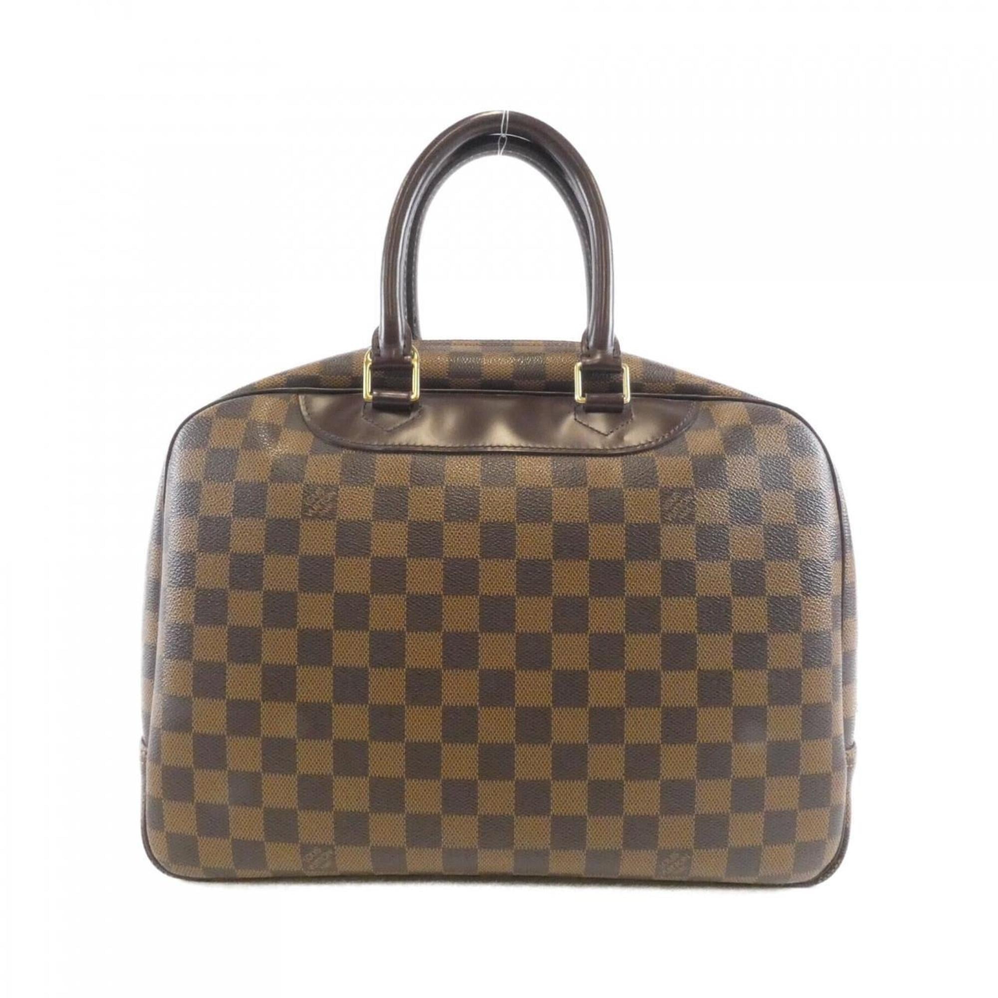 Louis Vuitton Ebene Coated Canvas Handbag
