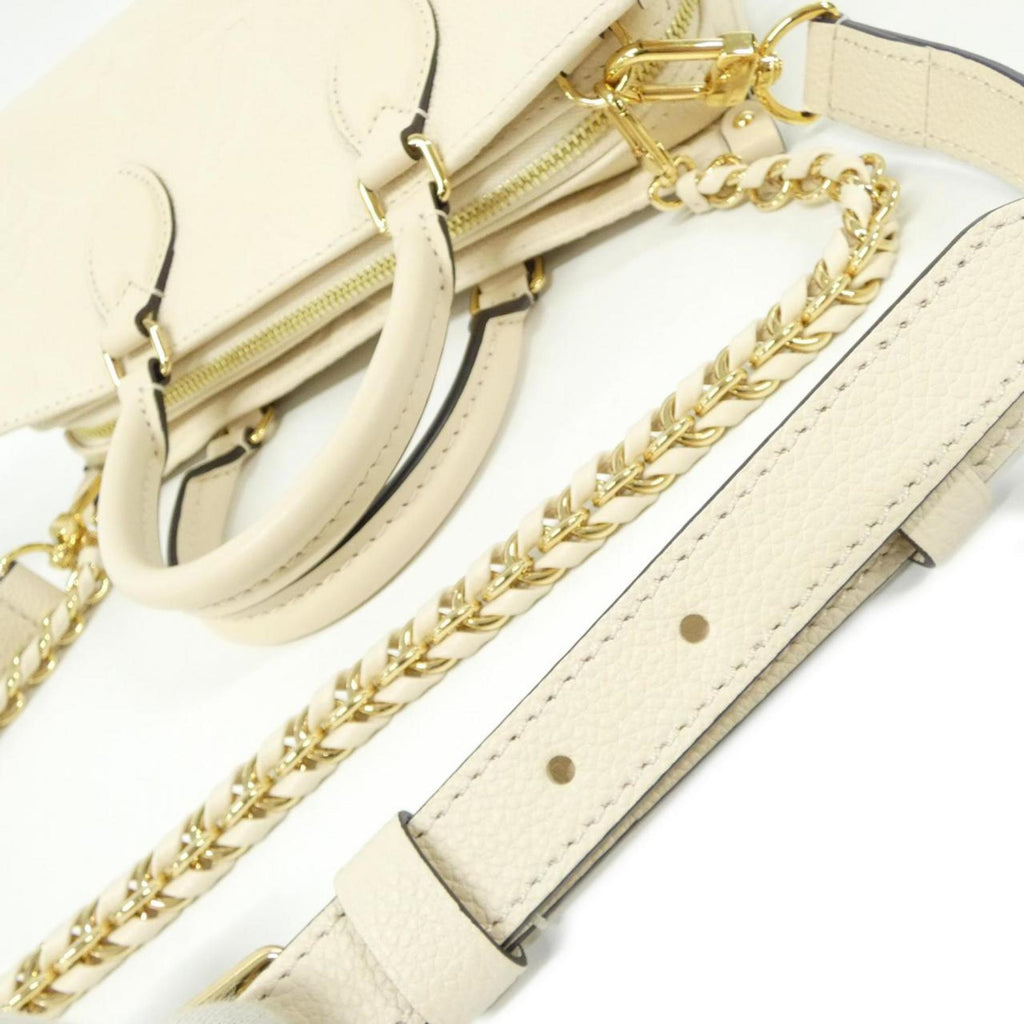 Louis Vuitton Cream Leather Handbag