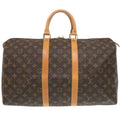 Louis Vuitton Brown Monogram Canvas Boston Bag