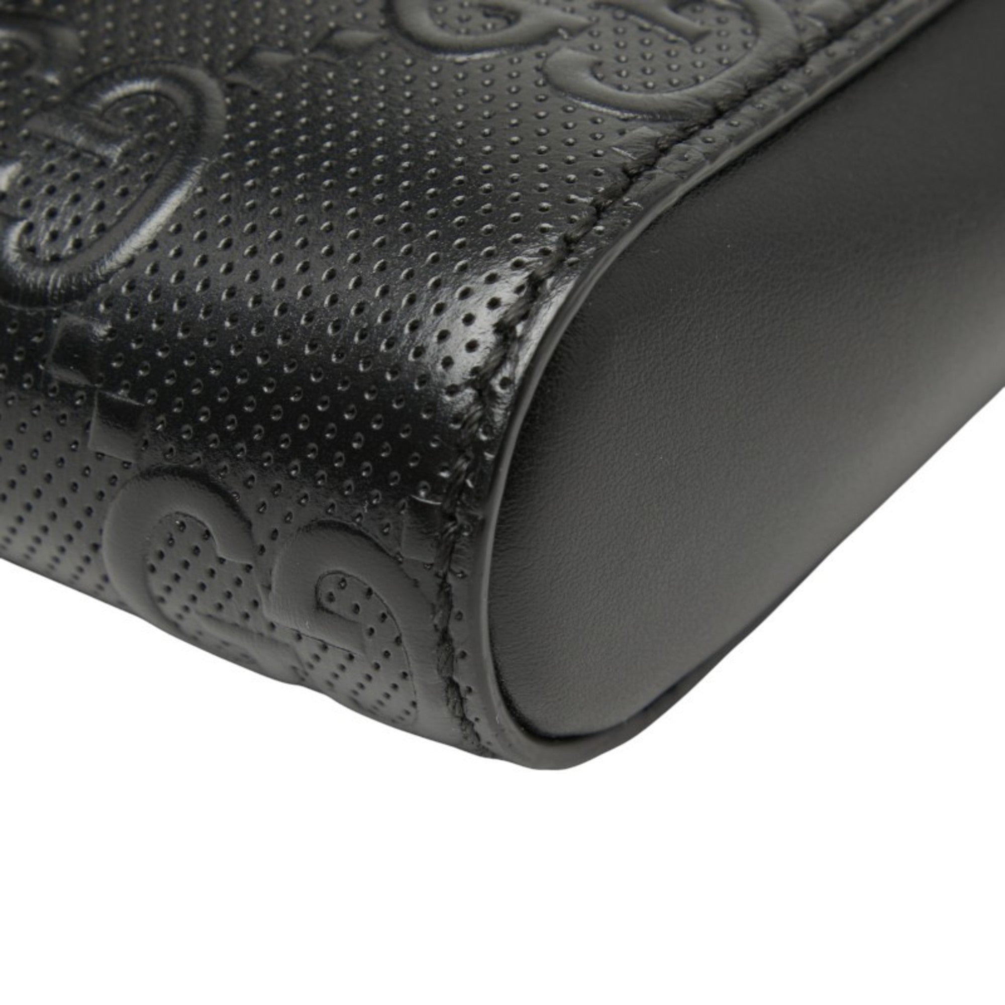 Gucci Black Leather Fanny Pack (Pre-Owned)