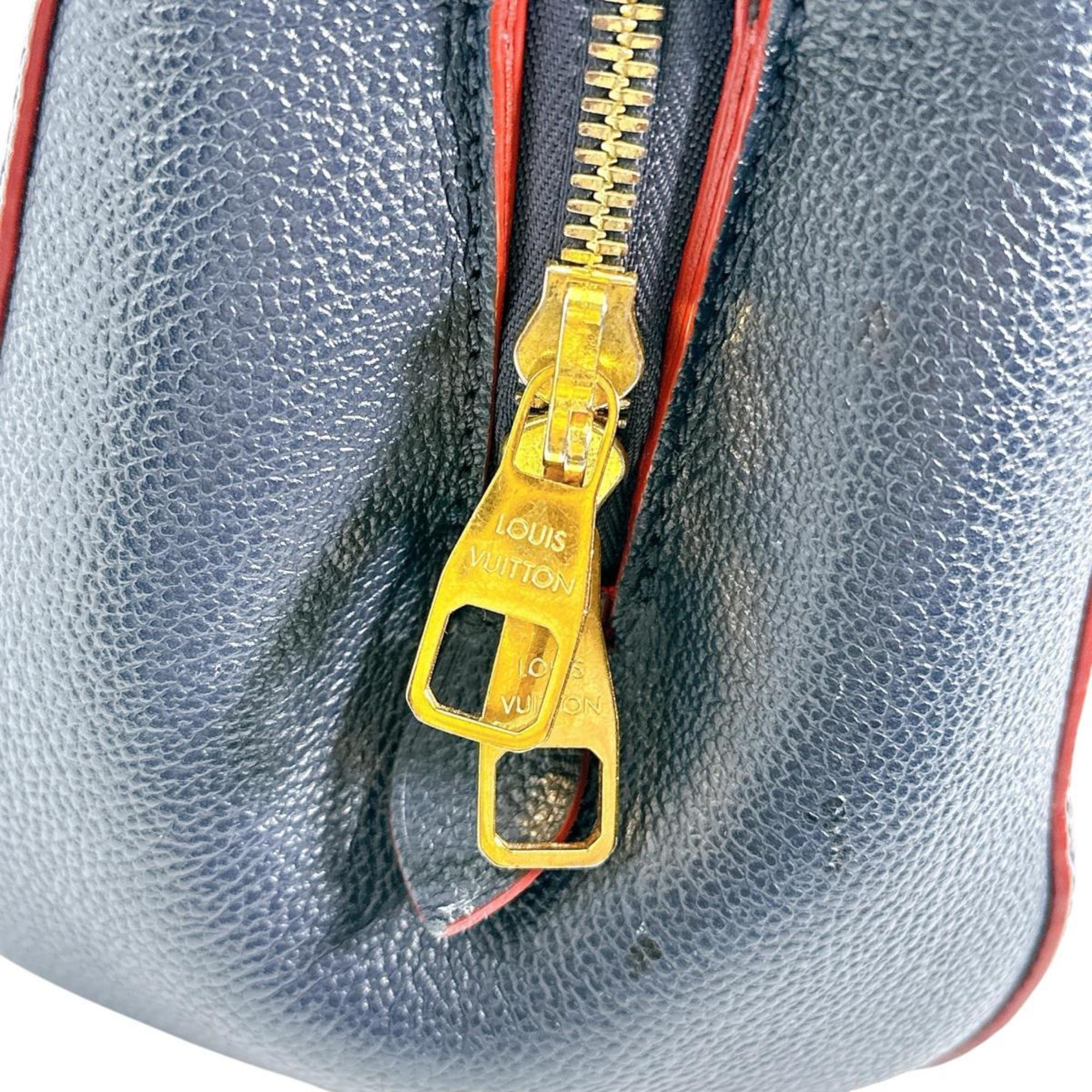 Louis Vuitton Marine Rouge Monogram Empreinte Shoulder Bag