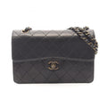 Chanel Black Leather Handbag Shoulder Bag