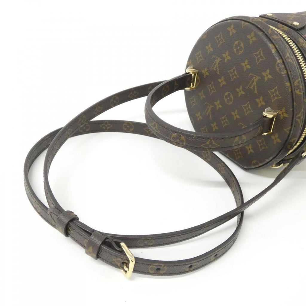 Louis Vuitton Brown Coated Canvas Handbag