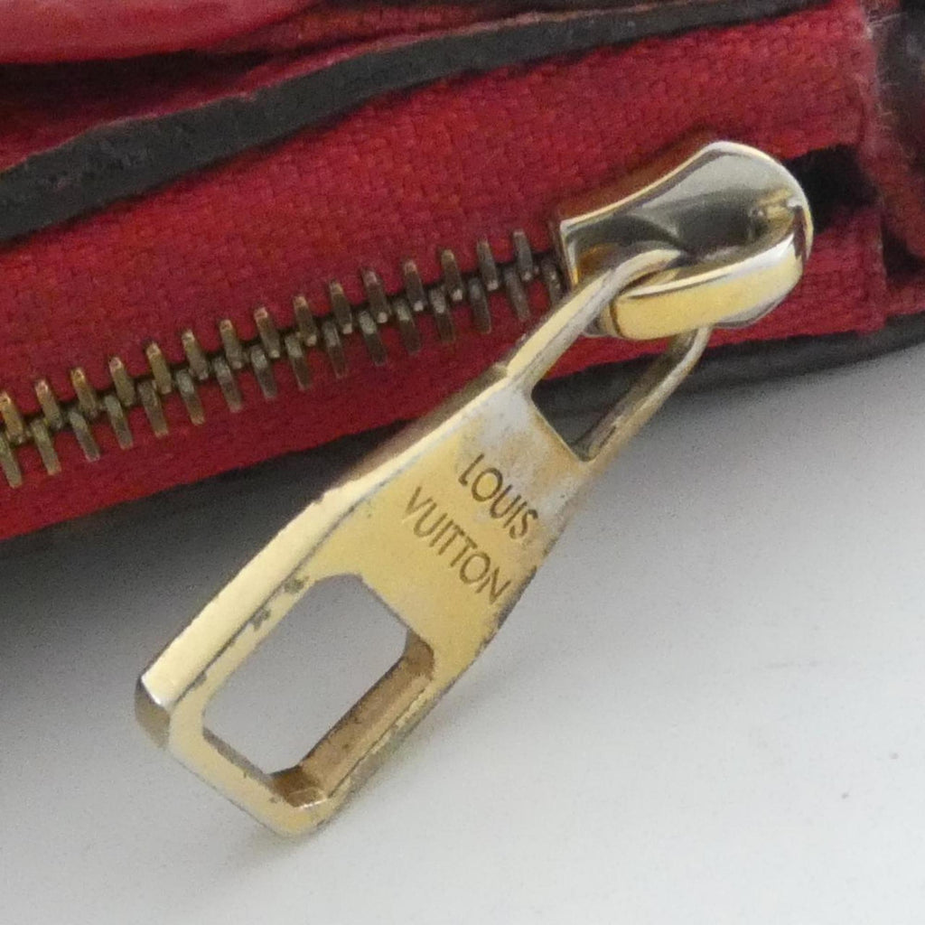 Louis Vuitton Brown Coated Canvas Shoulder Bag