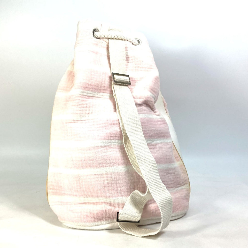 Chanel Pink Cotton Shoulder Bag