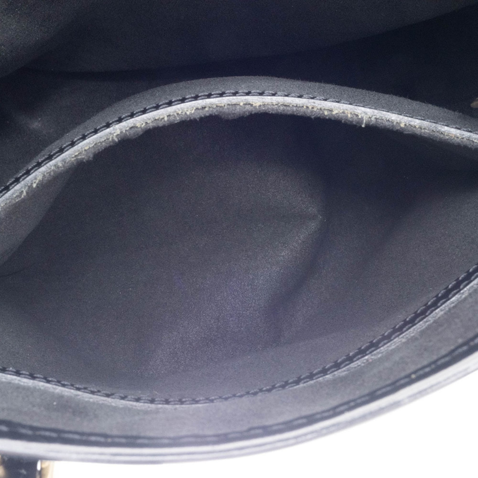 Louis Vuitton Noir Epi Leather Shoulder Bag