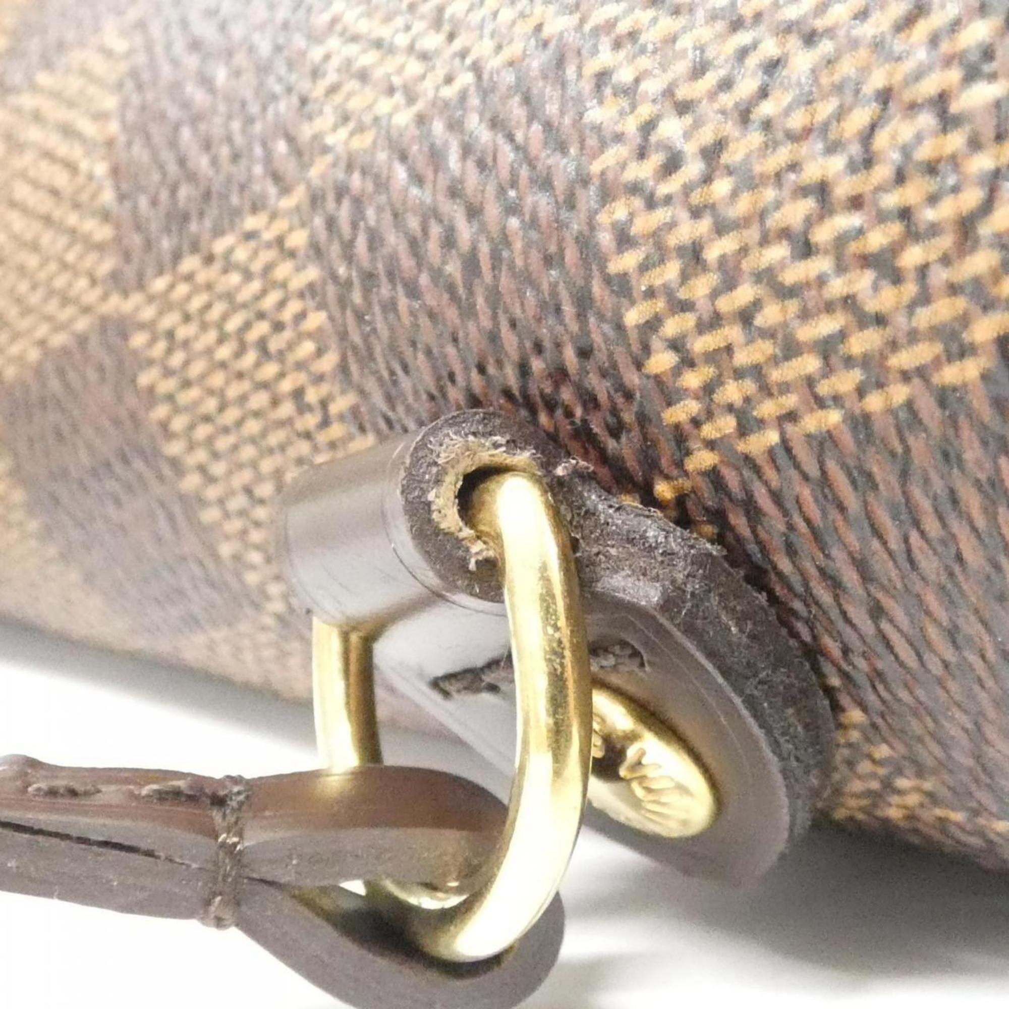 Louis Vuitton Ebene Coated Canvas Handbag