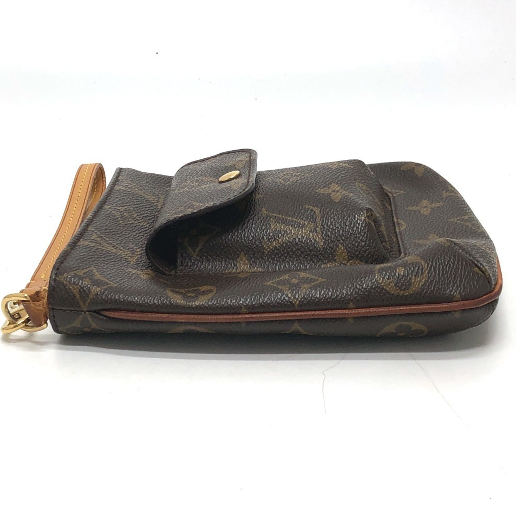 Louis Vuitton Brown Monogram Pochette Pouch