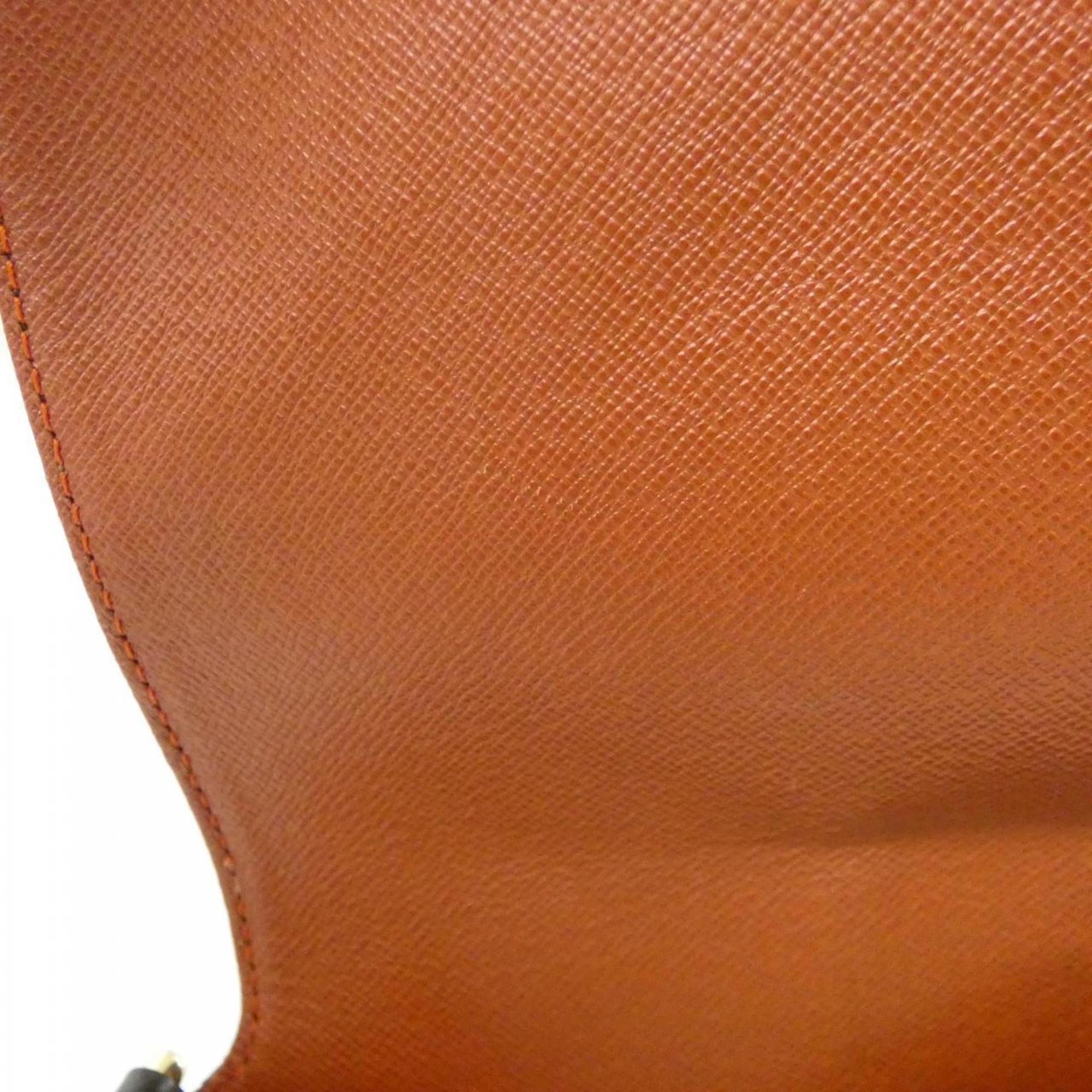 Louis Vuitton Brown Coated Canvas Shoulder Bag