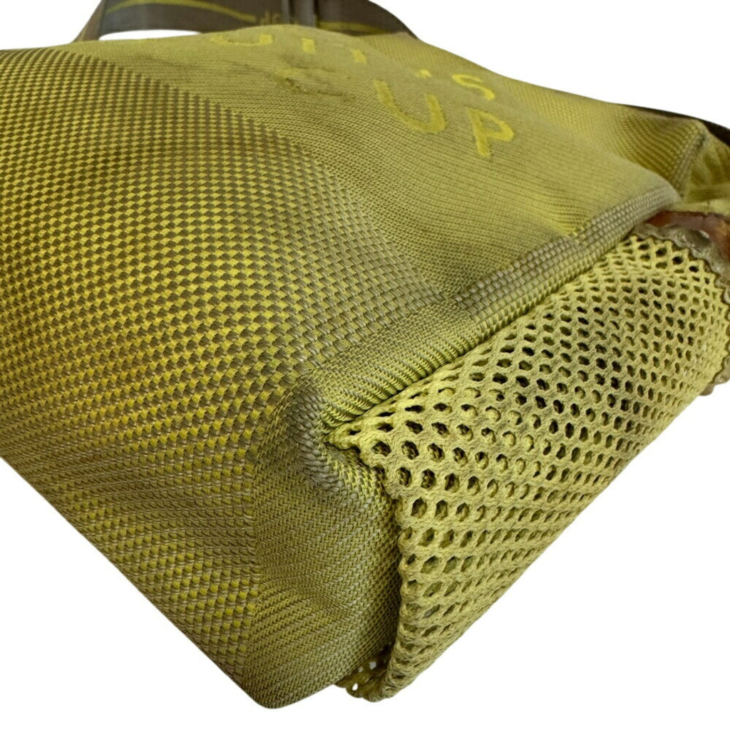 Louis Vuitton Yellow Canvas Pochette Shoulder Bag