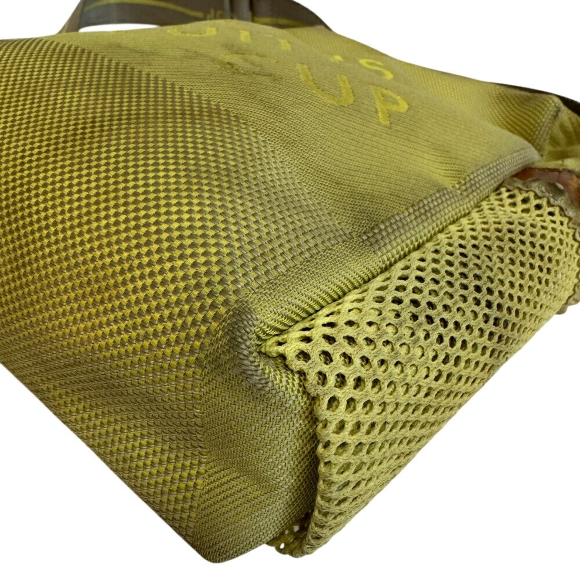 Louis Vuitton Yellow Canvas Pochette Shoulder Bag