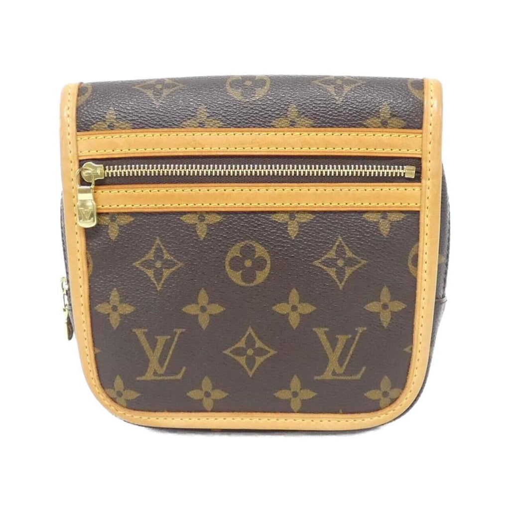 Louis Vuitton Brown Coated Canvas Shoulder Bag