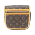 Louis Vuitton Brown Coated Canvas Shoulder Bag